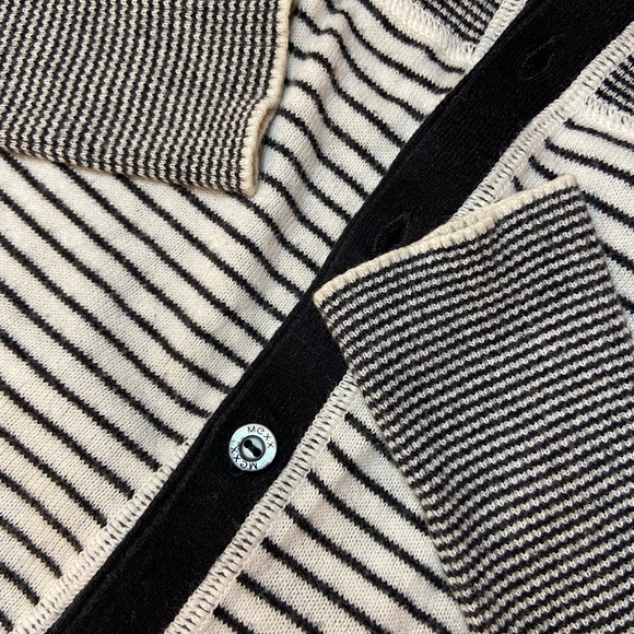 Mexx | black & white stripe cardigan - Picture 7 of 12